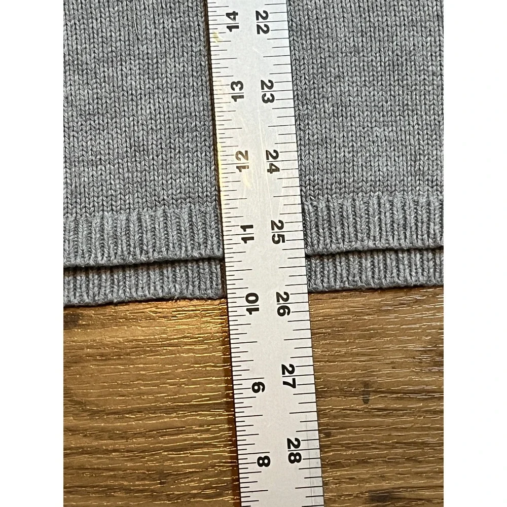 Gymboree Sweater Dress Girls 6 Grey Scottie Dog Fair Isle Knit Pockets Vintage